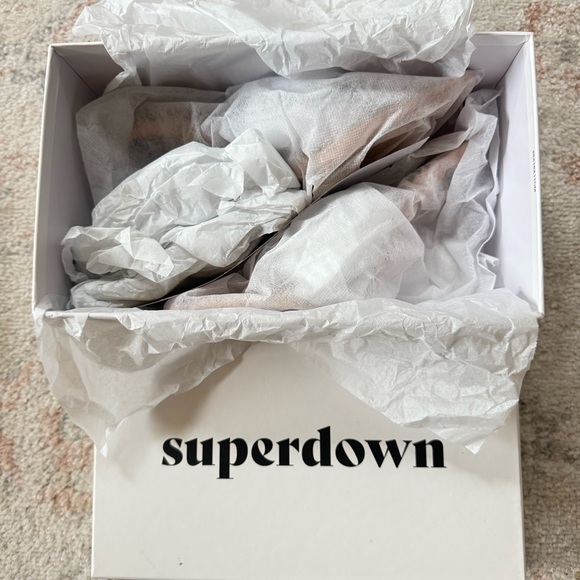 superdown Nude Rhinestone Heels - Picture 8 of 11